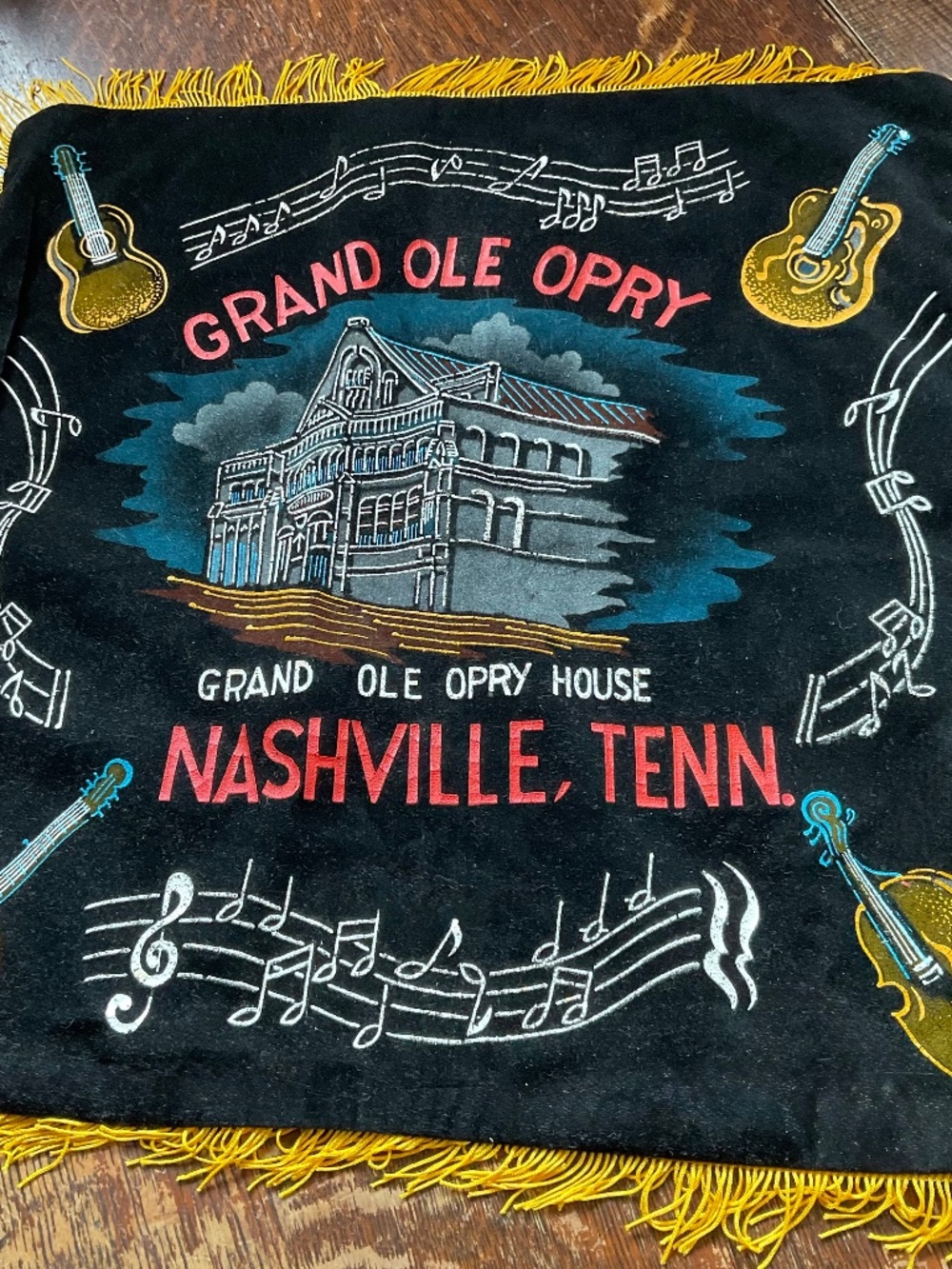 GRAND OLE OPREY  VINTAGE PILLOW CASE  .